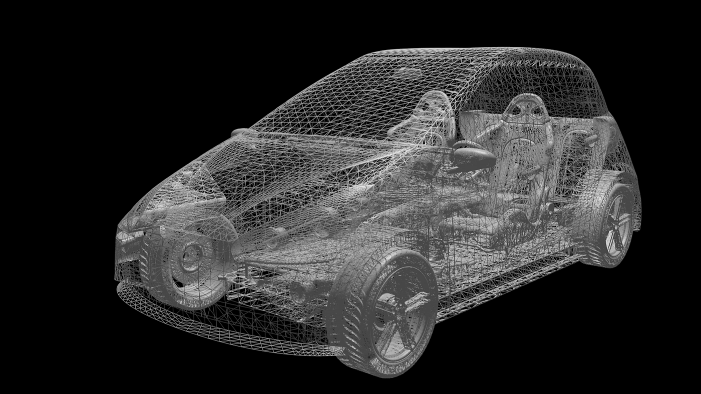 prototype Engineering  motion animation  video blender car concept design 3d animation rendering