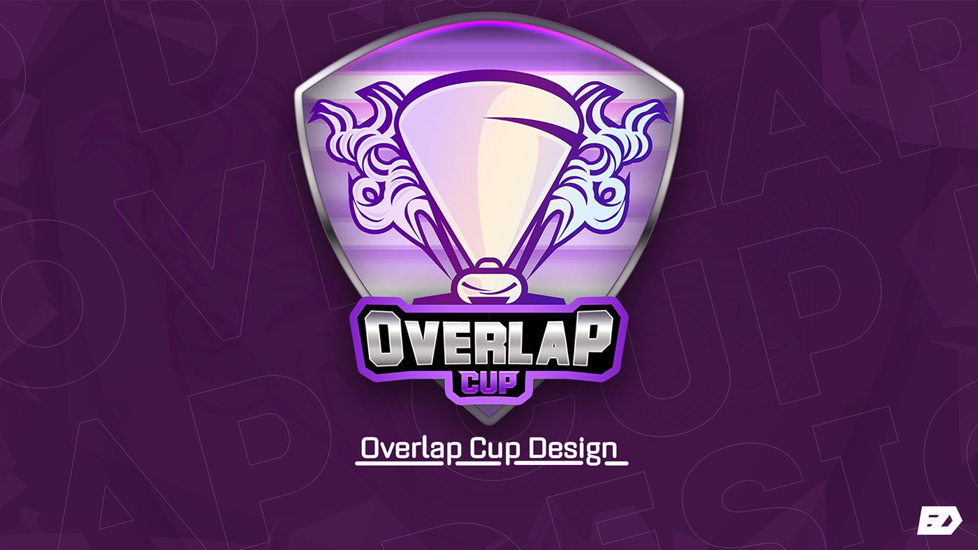 Esport Project esports Graphic Designer in game overlay overlap Overlap Cup Rocket League Rocket League esport
