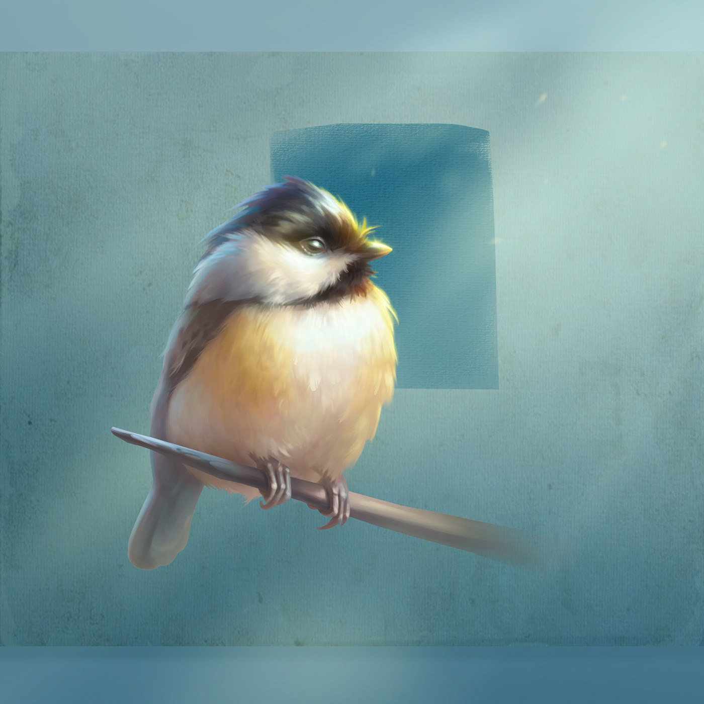 bird animals animals illustration digital illustration digital painting Digital Art  2д birdillustration