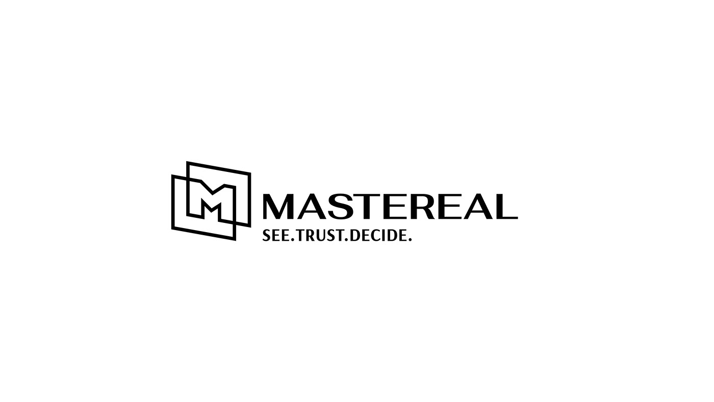 brand identity branding  graphic design  real estate mastereal Real Property realty