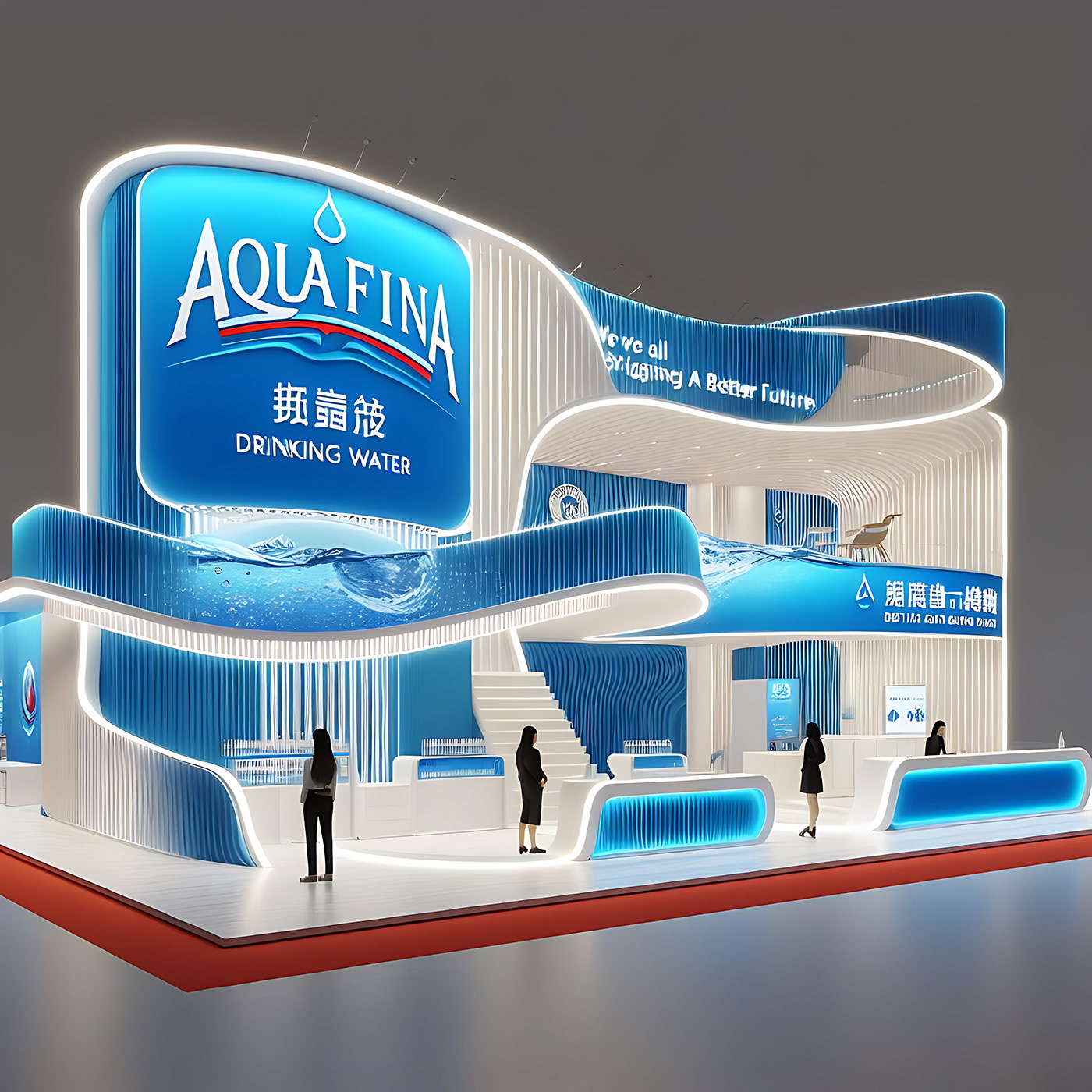 Exhibition  Stand booth 3D architecture interior design  Exhibition Design  exhibition stand booth design expo