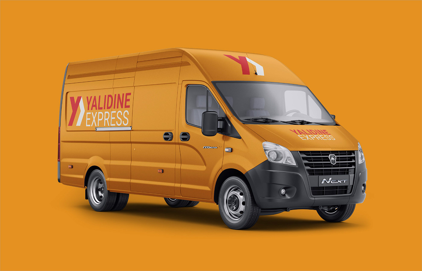 branding  charte graphic Delivery Logo hani cheraitia Logo Design marque rebranding yalidine one sprint