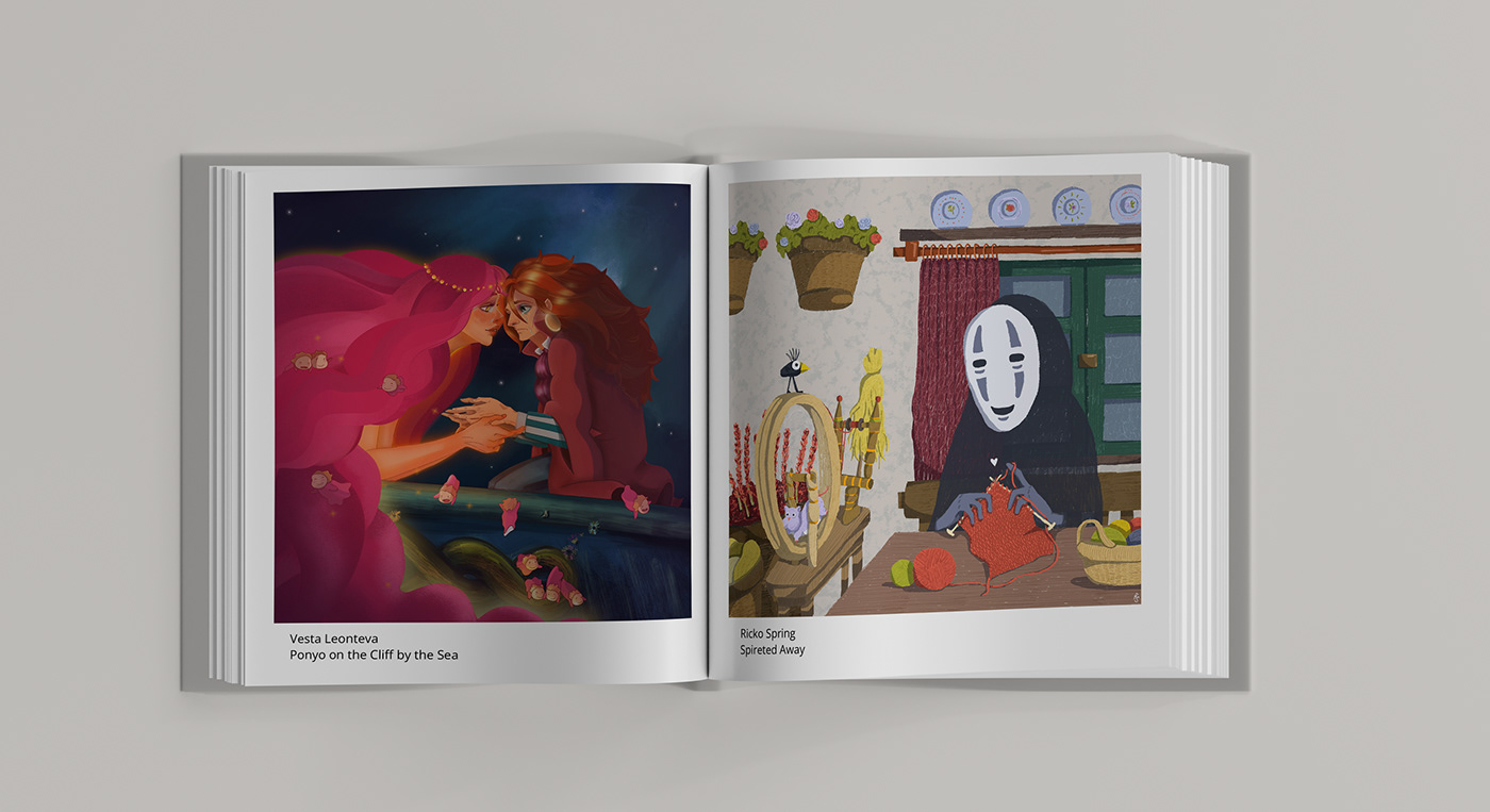 artbook Collaboration fanart ILLUSTRATION  miyazaki