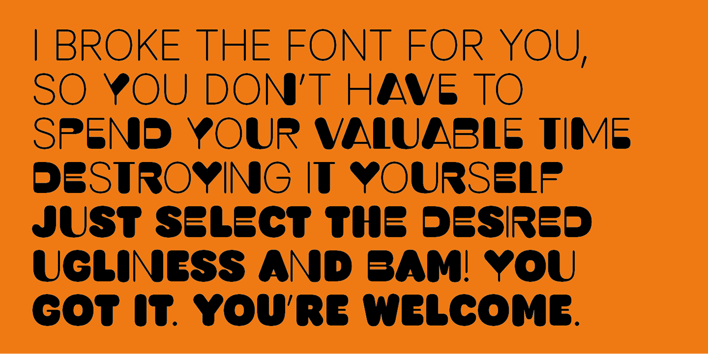 font free type design typography   Free font Display High Contrast