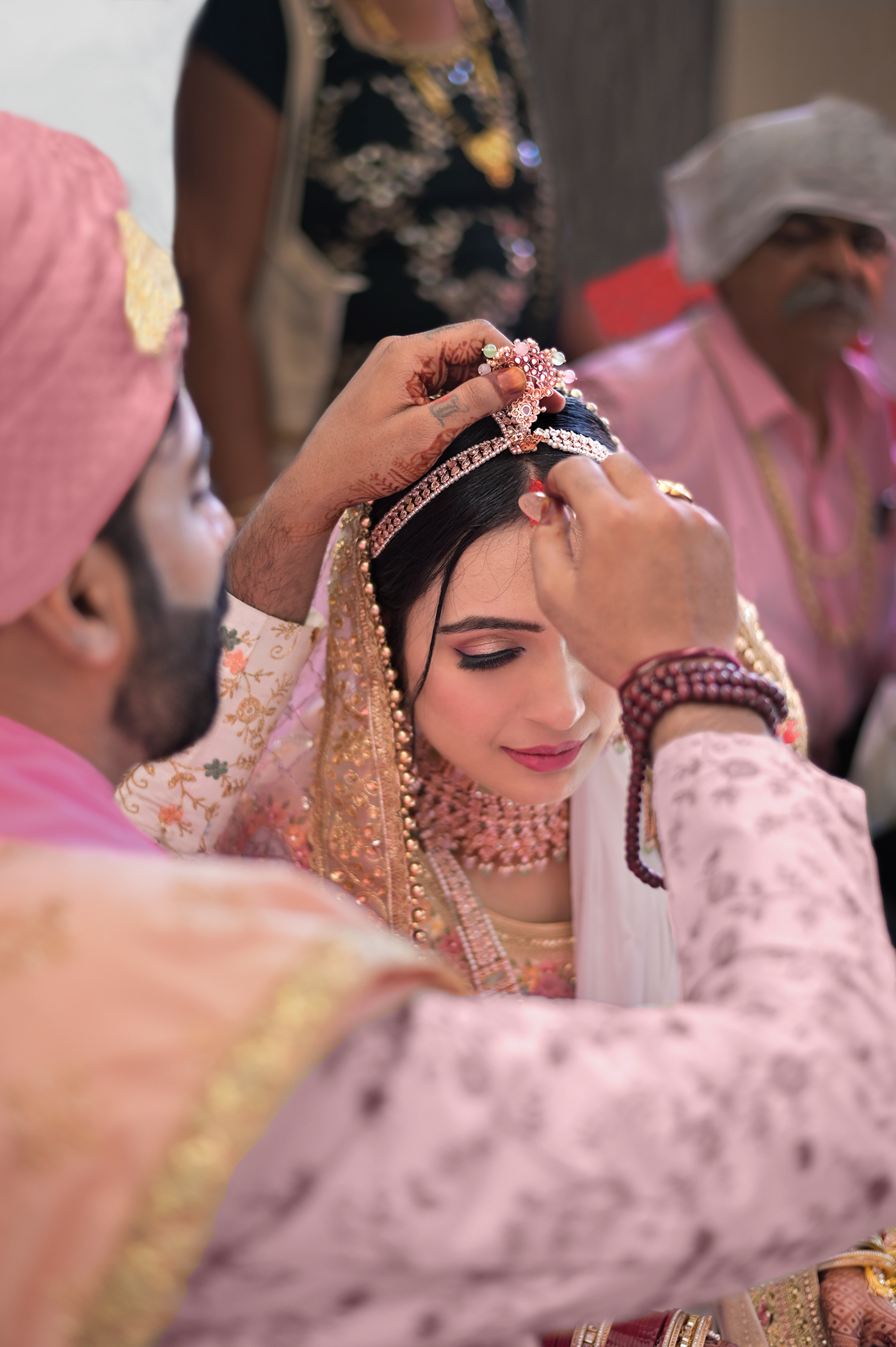 indian wedding Wedding Photography fotographiya Photography  portraits bride and groom Candids