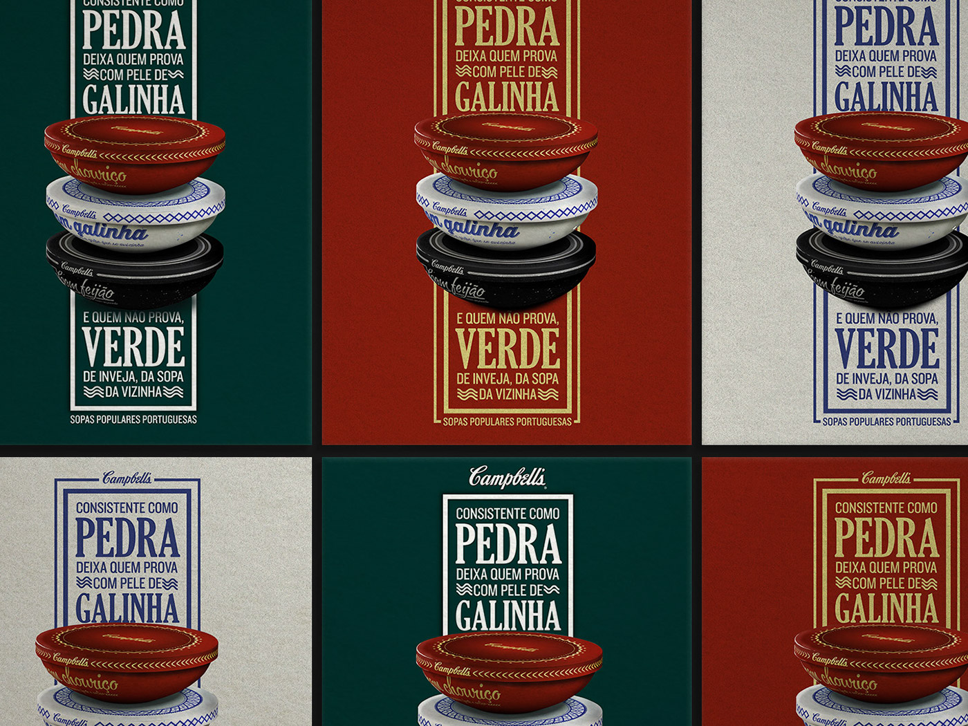 Campbells Soup traditional vintage Portugal IPCA porto Barcelos Food  brand blender 3D