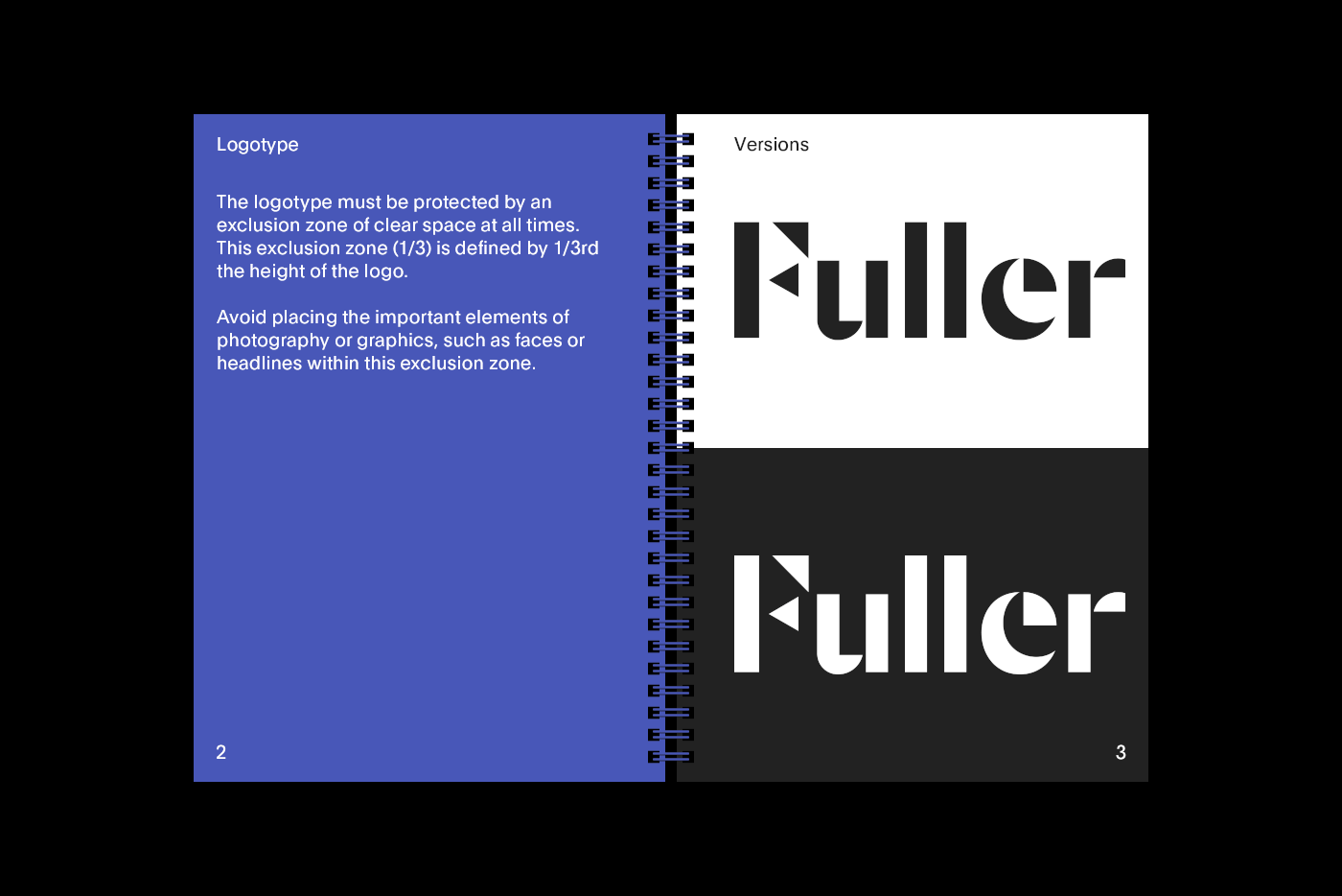 black and white business card geometric guidelines icons minimalist modern Plain Signage wayfinding
