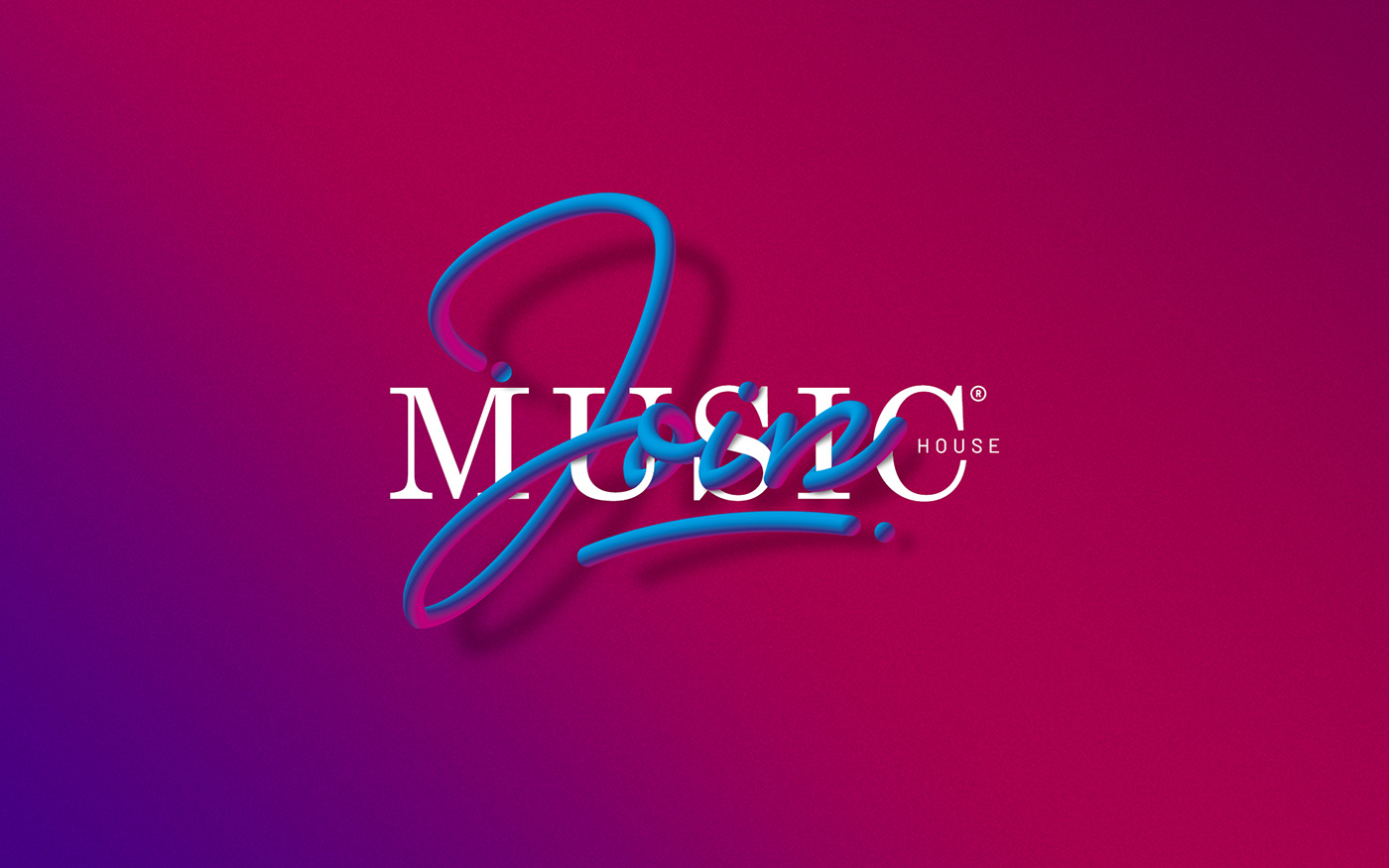 join music house brand naming Logotipo tipografia marca escola de música Music House