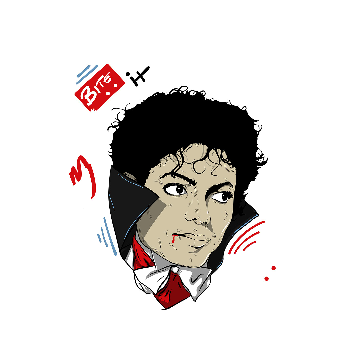 Michael Jackson 80s mashups ILLUSTRATION  animation  motion graphics  adobe draw King of pop pop culture 90s