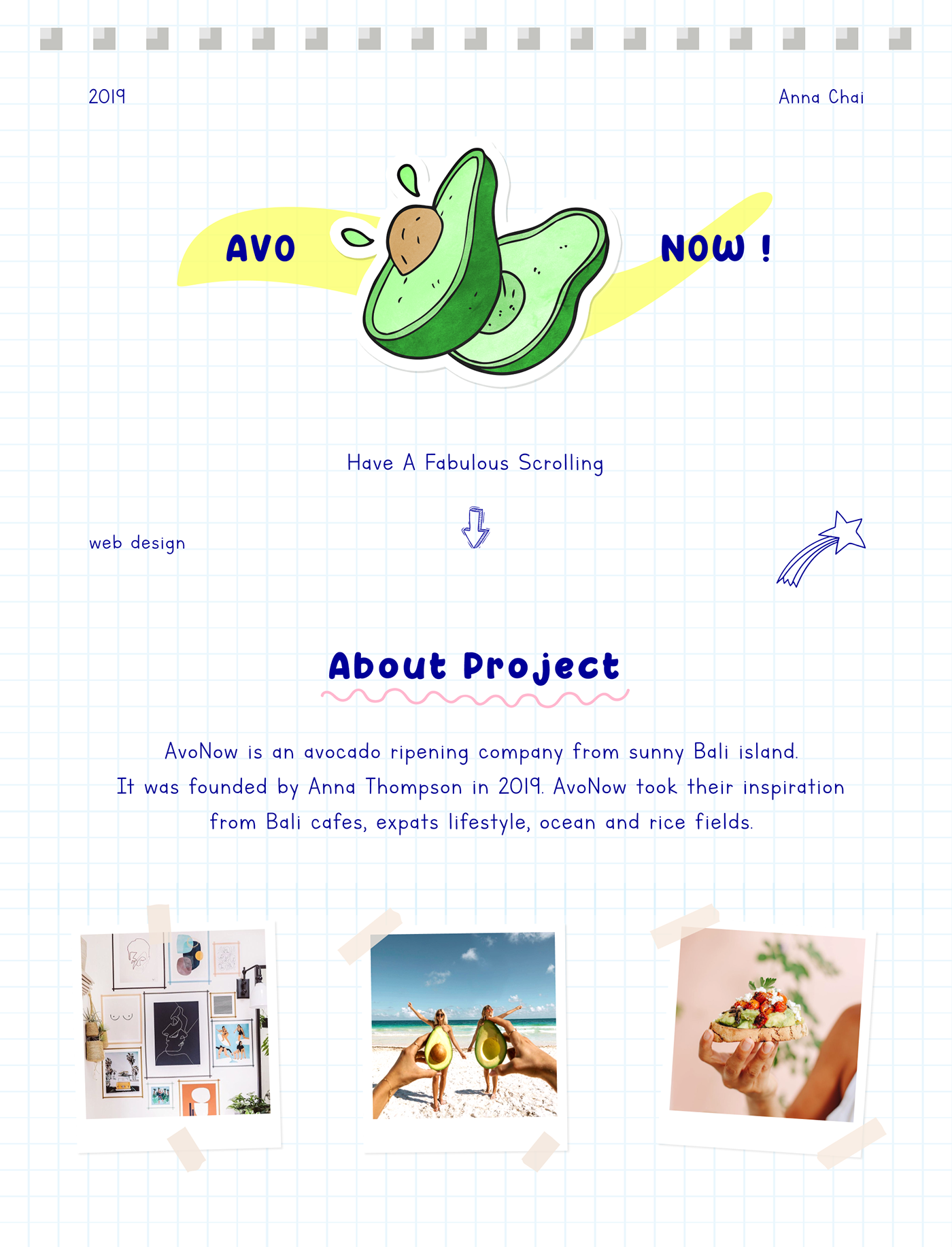 Web Design  avocado doodle sketch fruits branding  bali vegetables ILLUSTRATION 