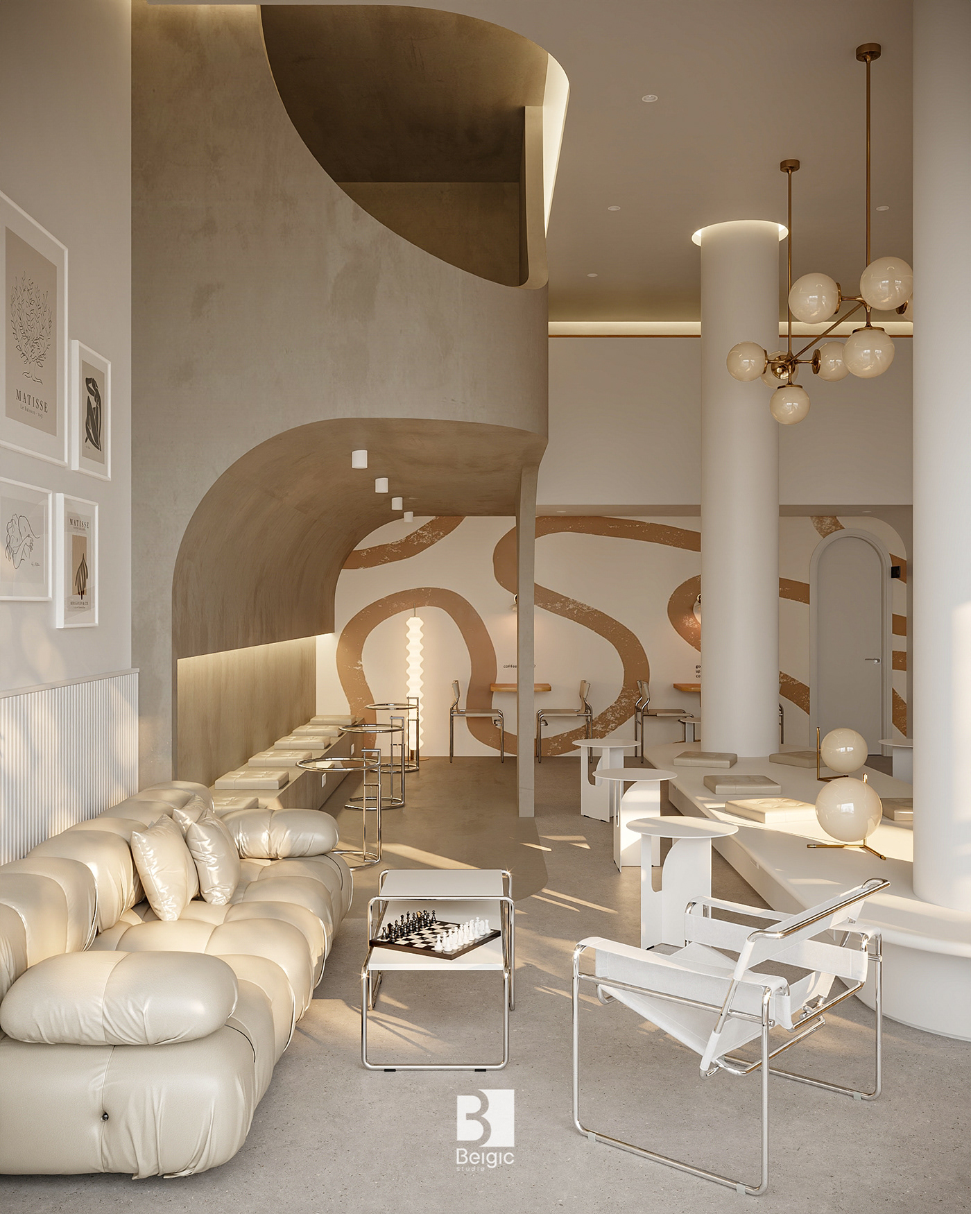 Coffee coffee shop design Interior
