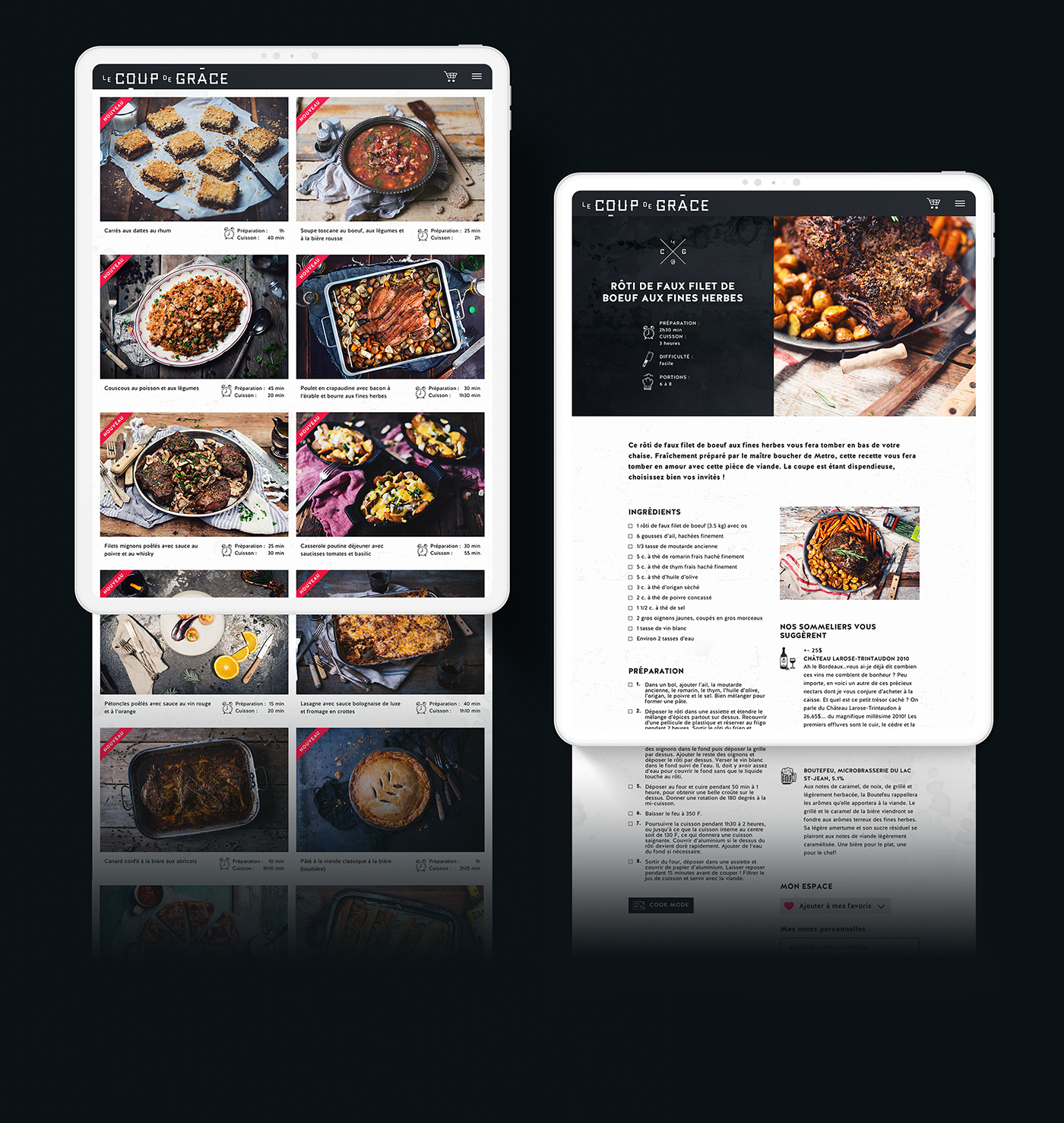 Food  cookbook book livre site web branding  Photography  foodporn recipe book