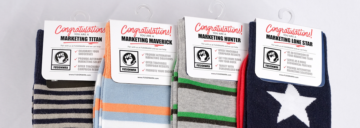 campaign marketing   socks Direct mail agency creative strategy Multi Channel Email postcard