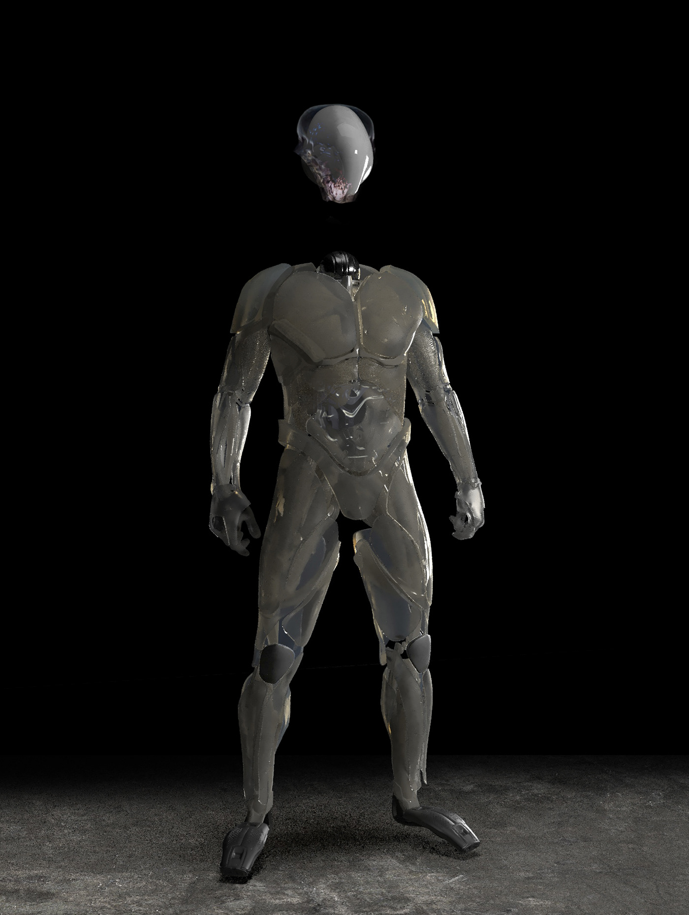 Character design  Character robot Scifi Cyberpunk concept art Digital Art  photoshop sketch design