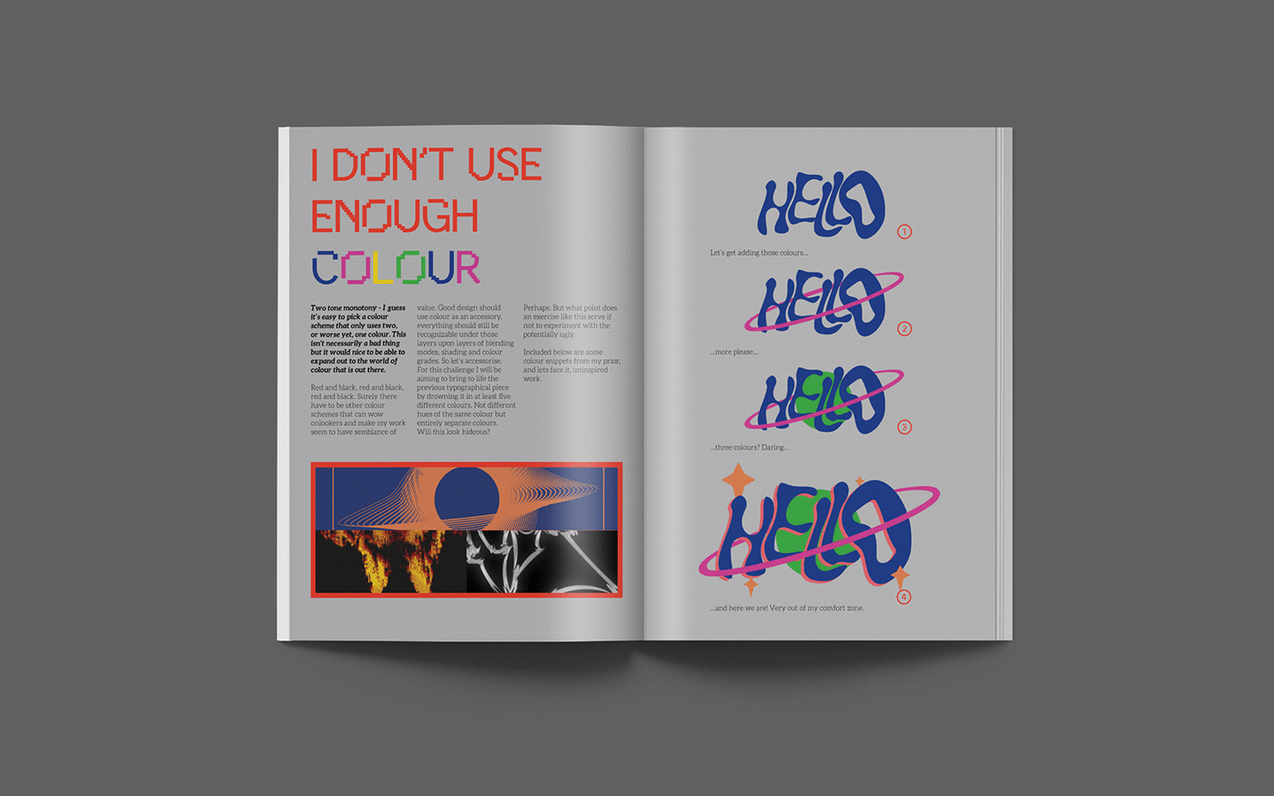 book design graphic design  publishing   typography   Zine 