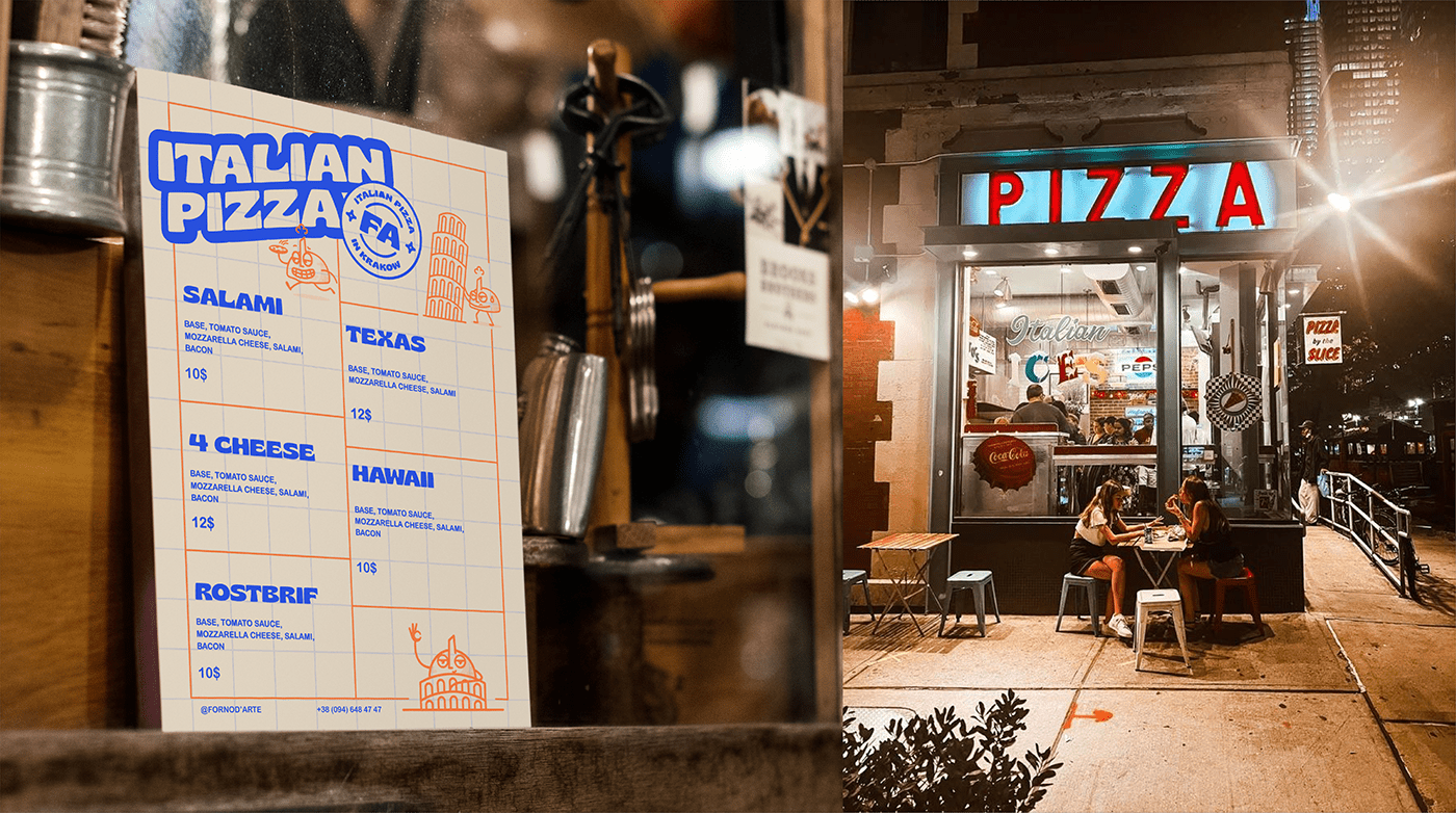 pizzeria and menu