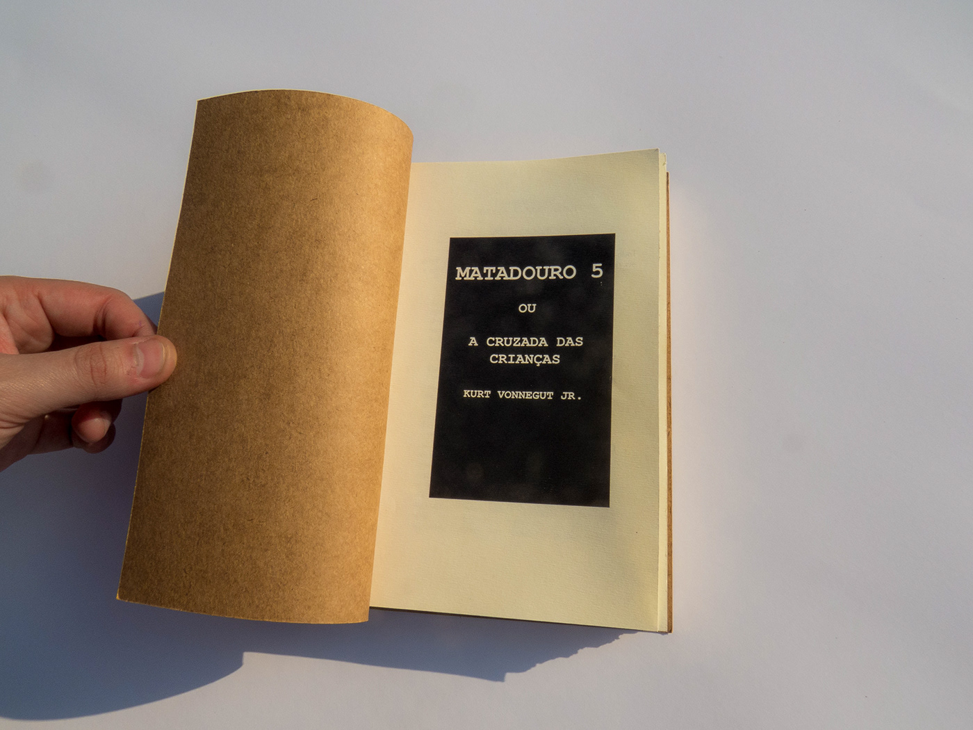 editorial design editorial design gráfico offset literatura Kurt Vonnegut matadouro 5