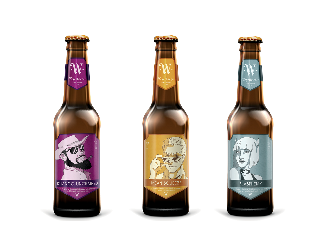 Beer Branding weyerbacher beer design beer labels Rebrand