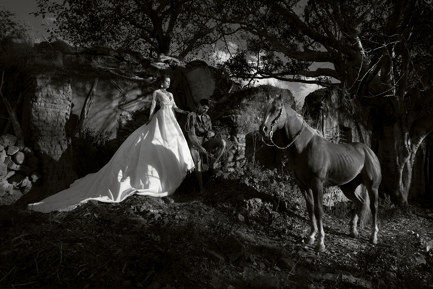 wedding brides jvdas berra White mexico bodas magia Hacienda caballos arte