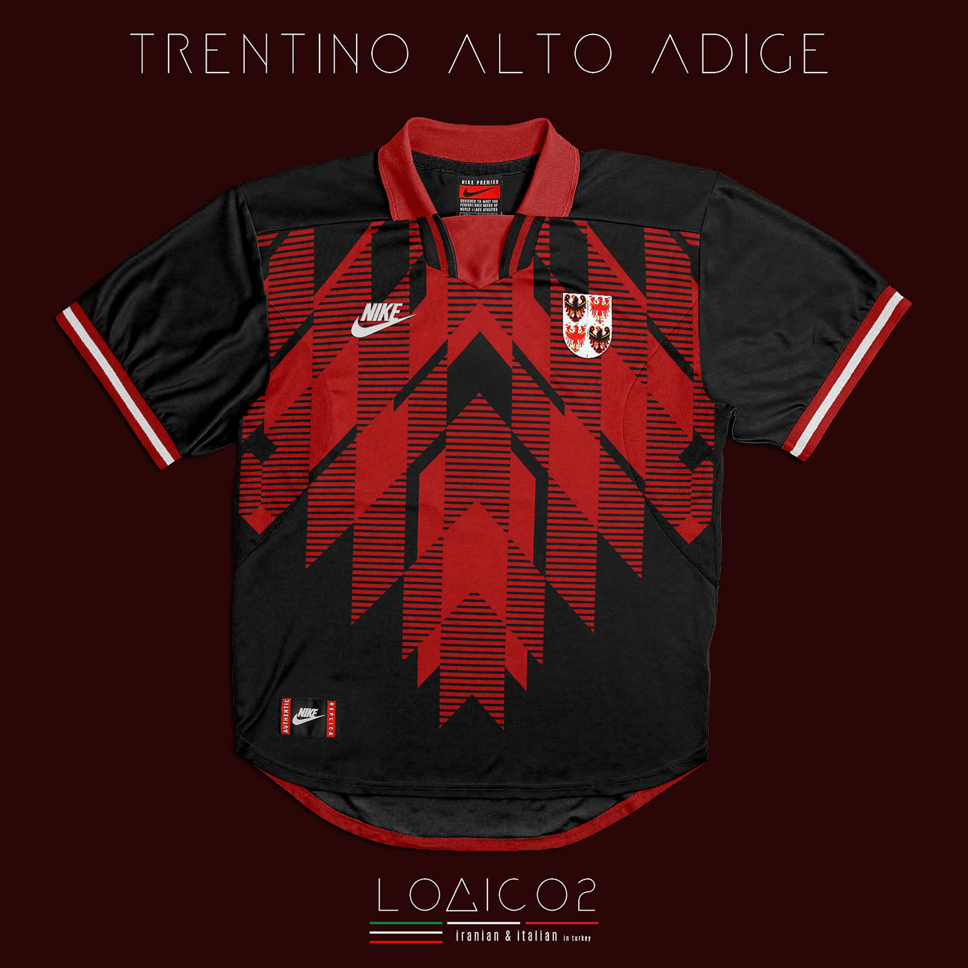 abruzzo art calcio Creativity italia jersey maglie Nike regioni vintage