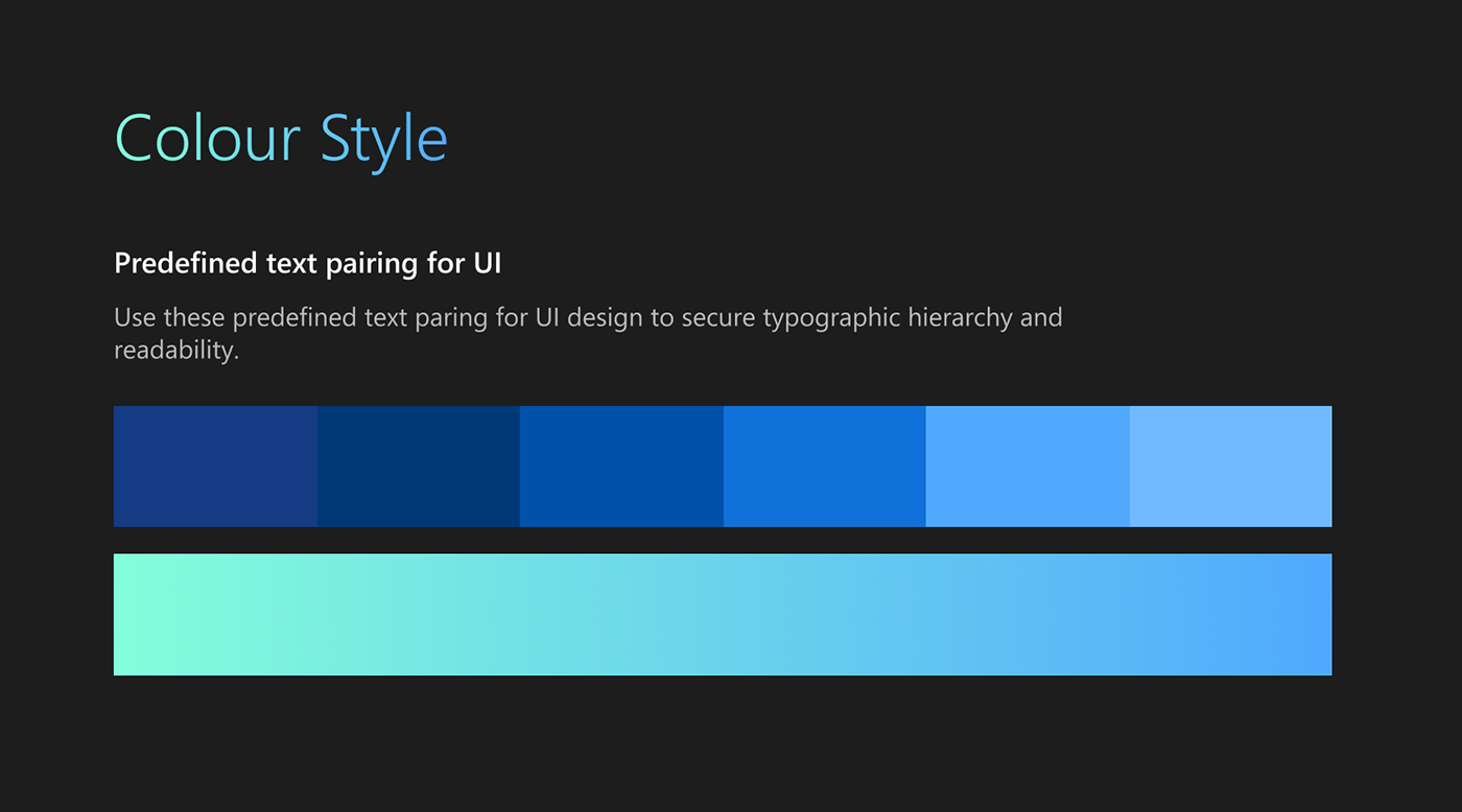 design design system Hololens Mixed Reality Style Guide UI ui design UI/UX user interface ux