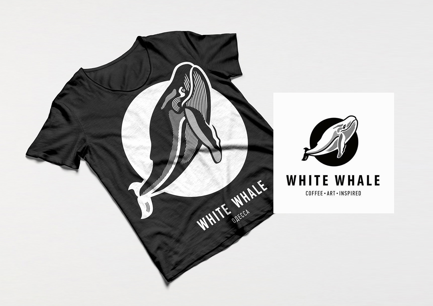 branding  t-shirts waiters uniform design coffee shop design print idea