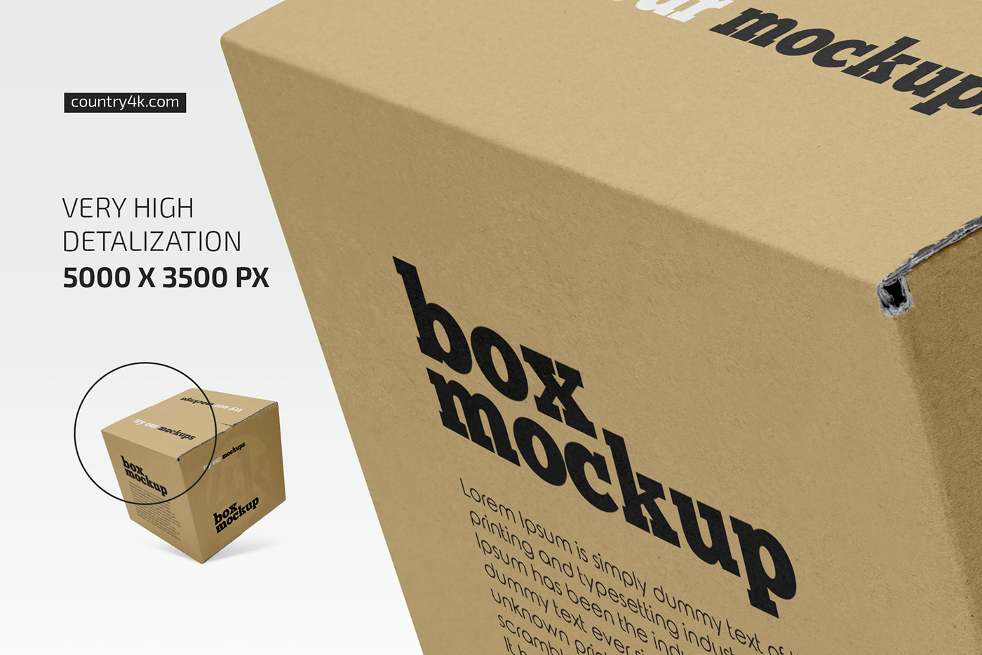 box branding  cardboard carton delivery gift Mockup mockups Packaging paper box