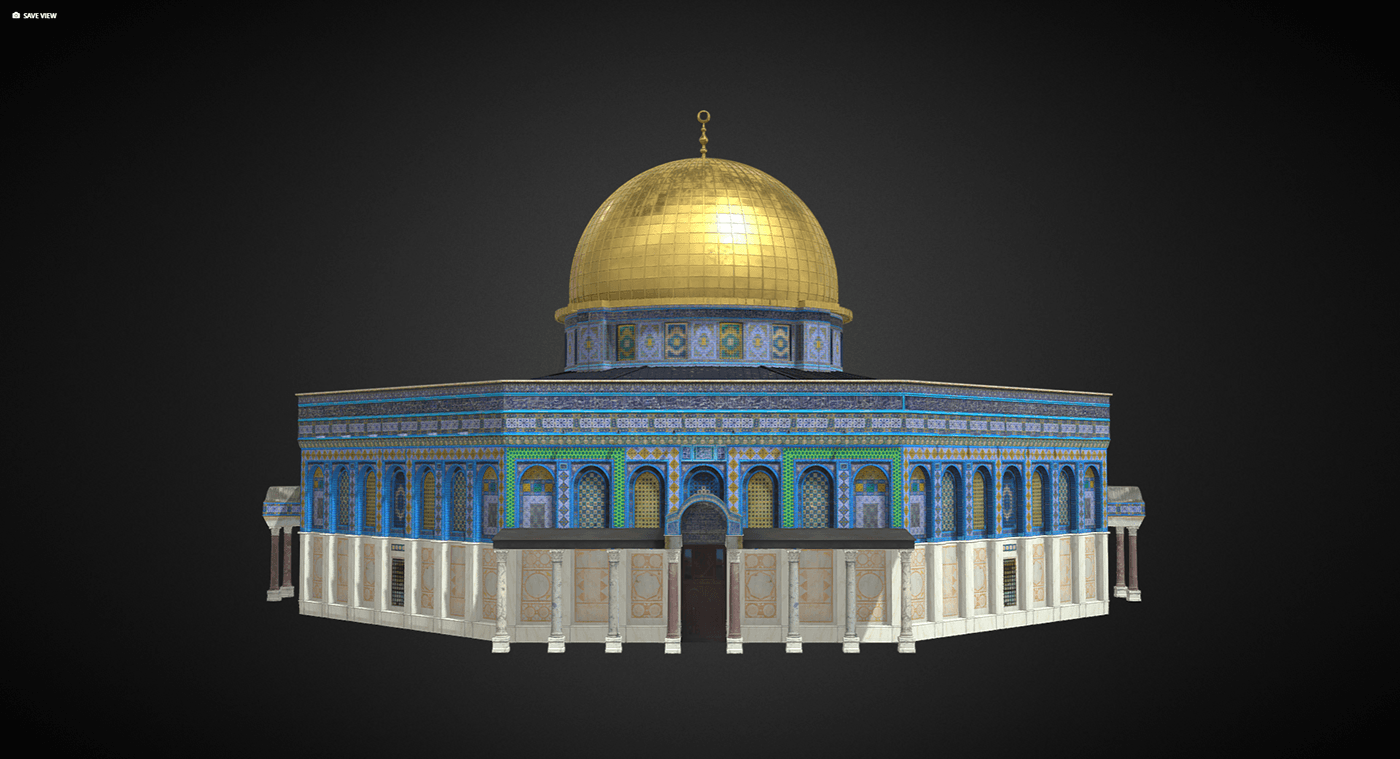 dome 3D islam masjid architecture exterior holyplace