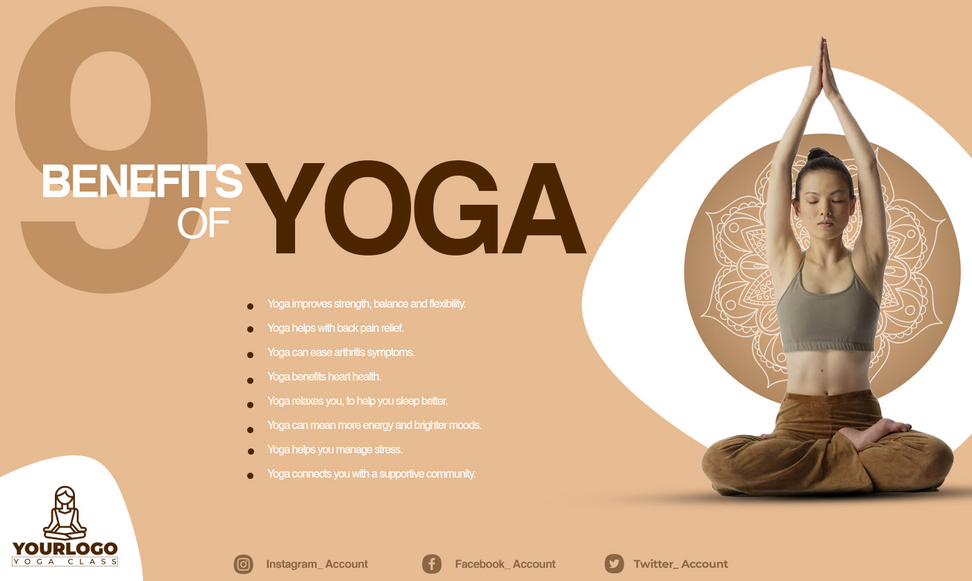 Yoga poster.