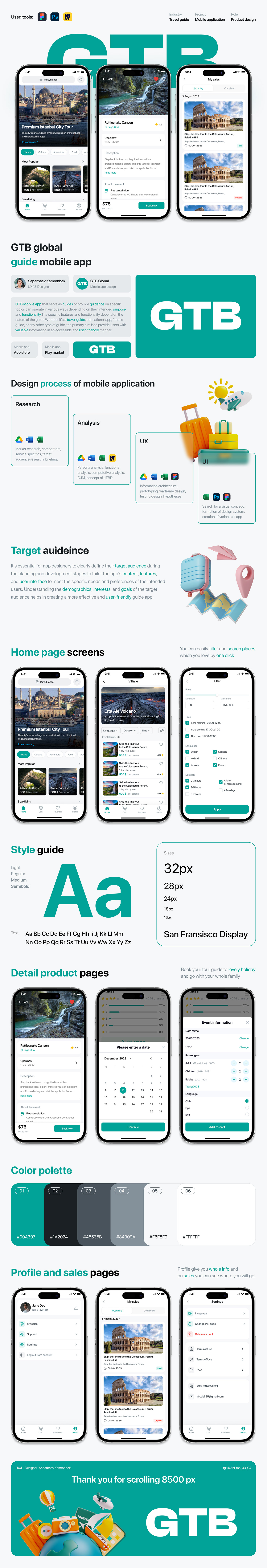 Guide Travel App mobile travel app design travel guide mobile app design application Mobile app ui design app
