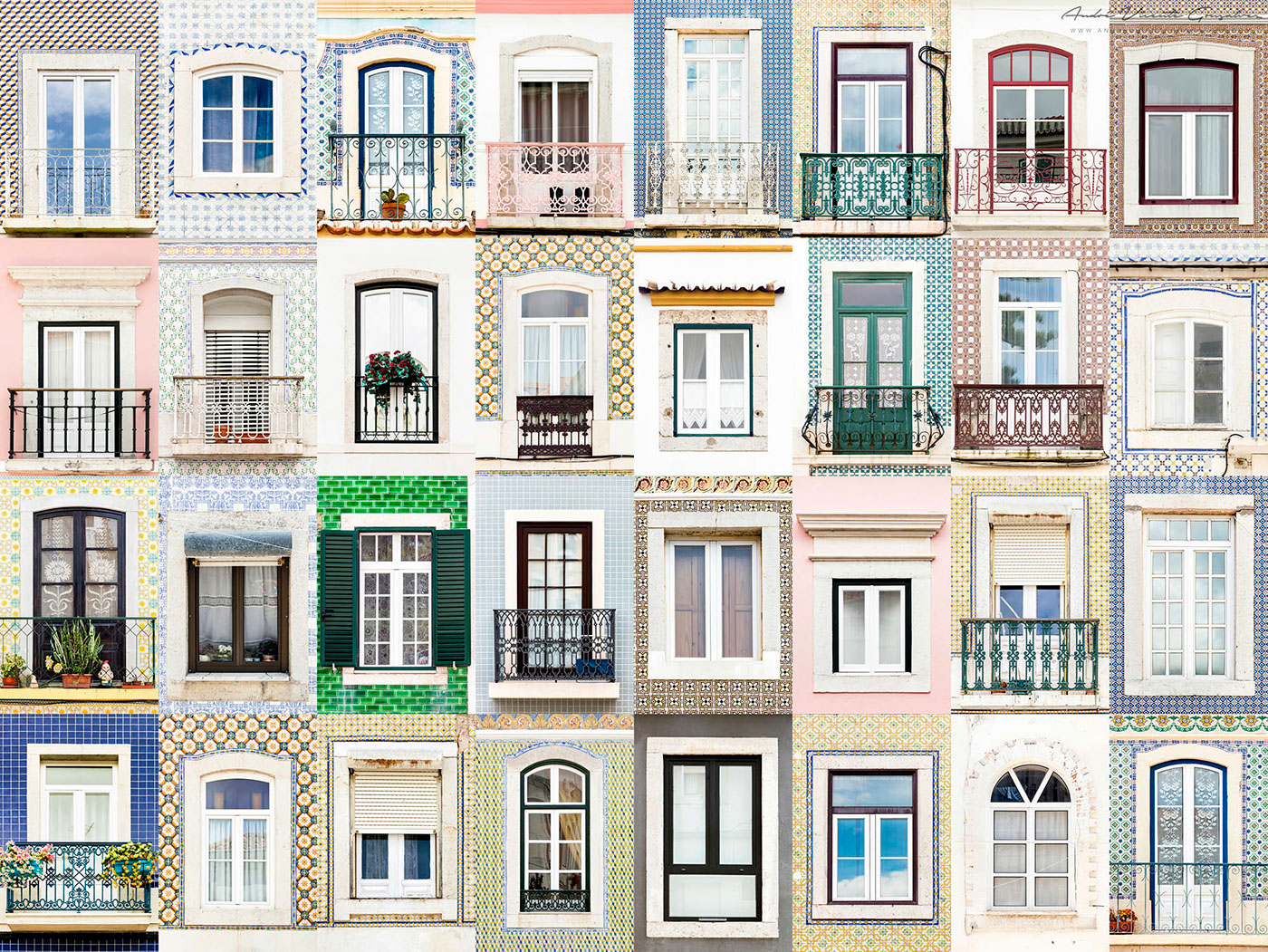 windows of the world Window Portugal Italy Travel documental Collection