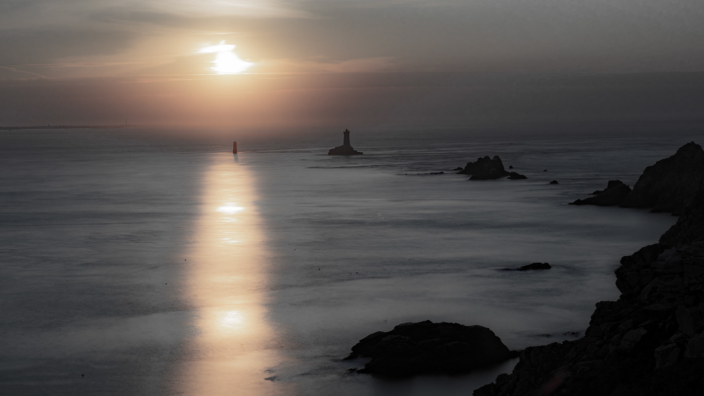 bretagne Finistère pointe du raz poses longues La Vieille phare lighthouse