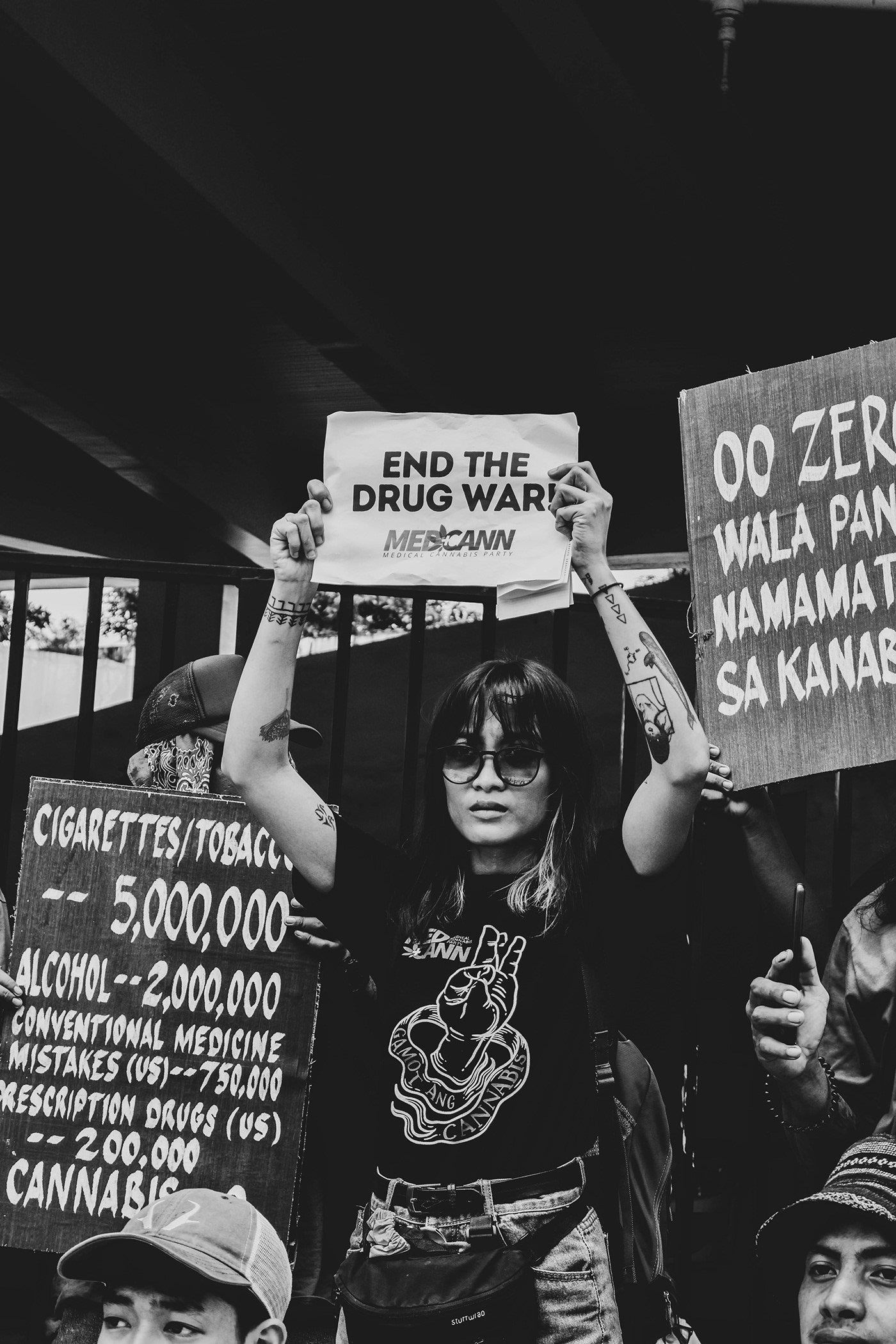 cannabis marijuana legalize Manila philippines portraits streets advocacy Cannabis advocates