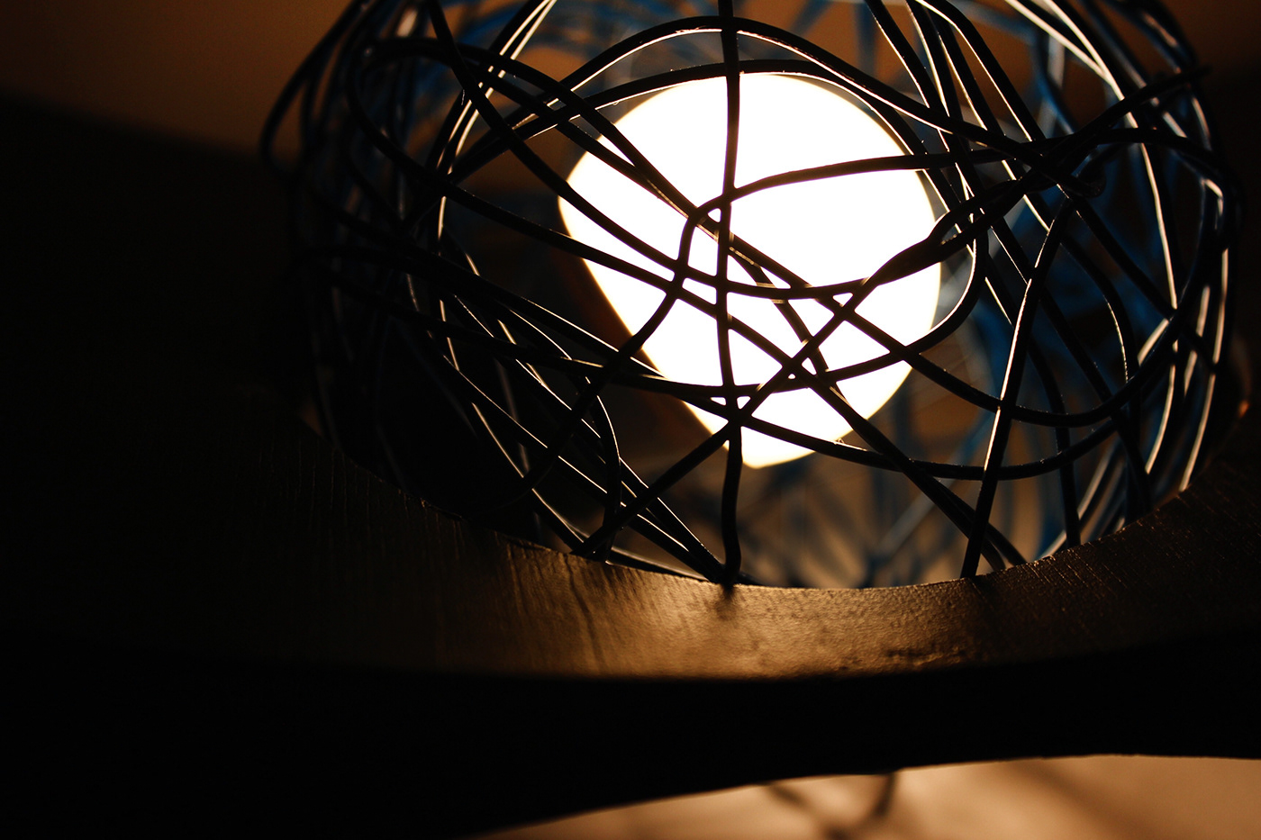 bois cintré Design de produit Lampe baladeuse