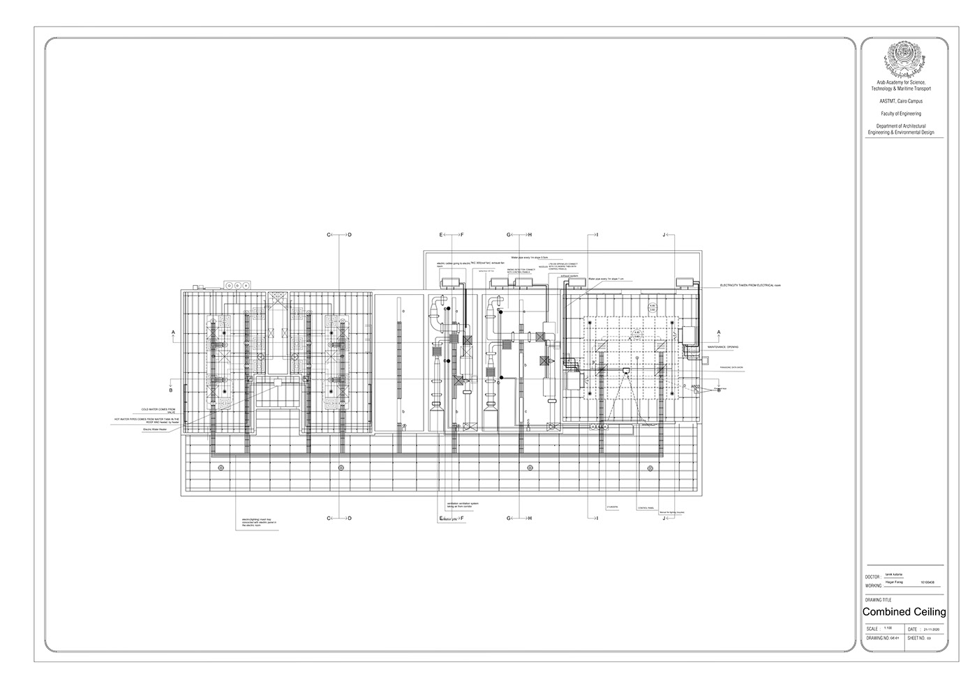 architecture Datasheets execution Shop Drawings standards