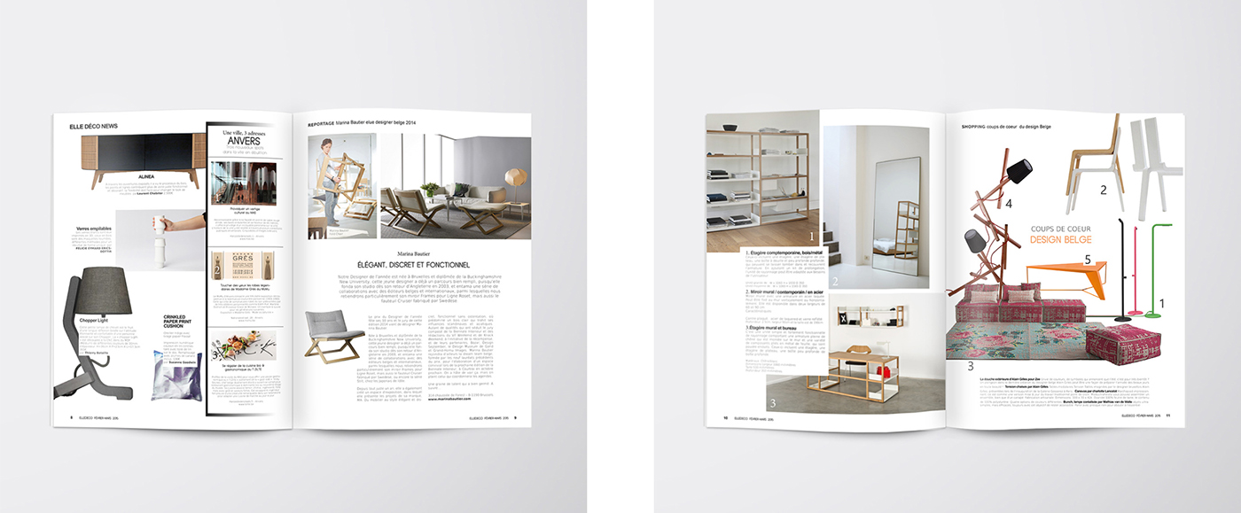 magazine Layout elledecoration decoration design architecture Interior