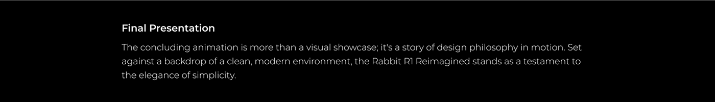 rabbit r1 ai product design  motion graphics  industrial design  future MoGraph 3D Aniamtion blender3d