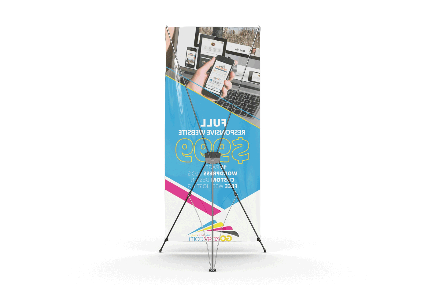 X - Stand banner stand banners exhibit displays Vinyl banners gif print design  large format