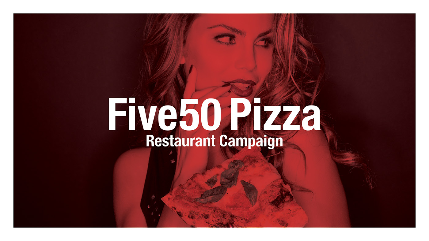 Pizza Las Vegas ARIA restaurant Advertising  campaign graphic design 