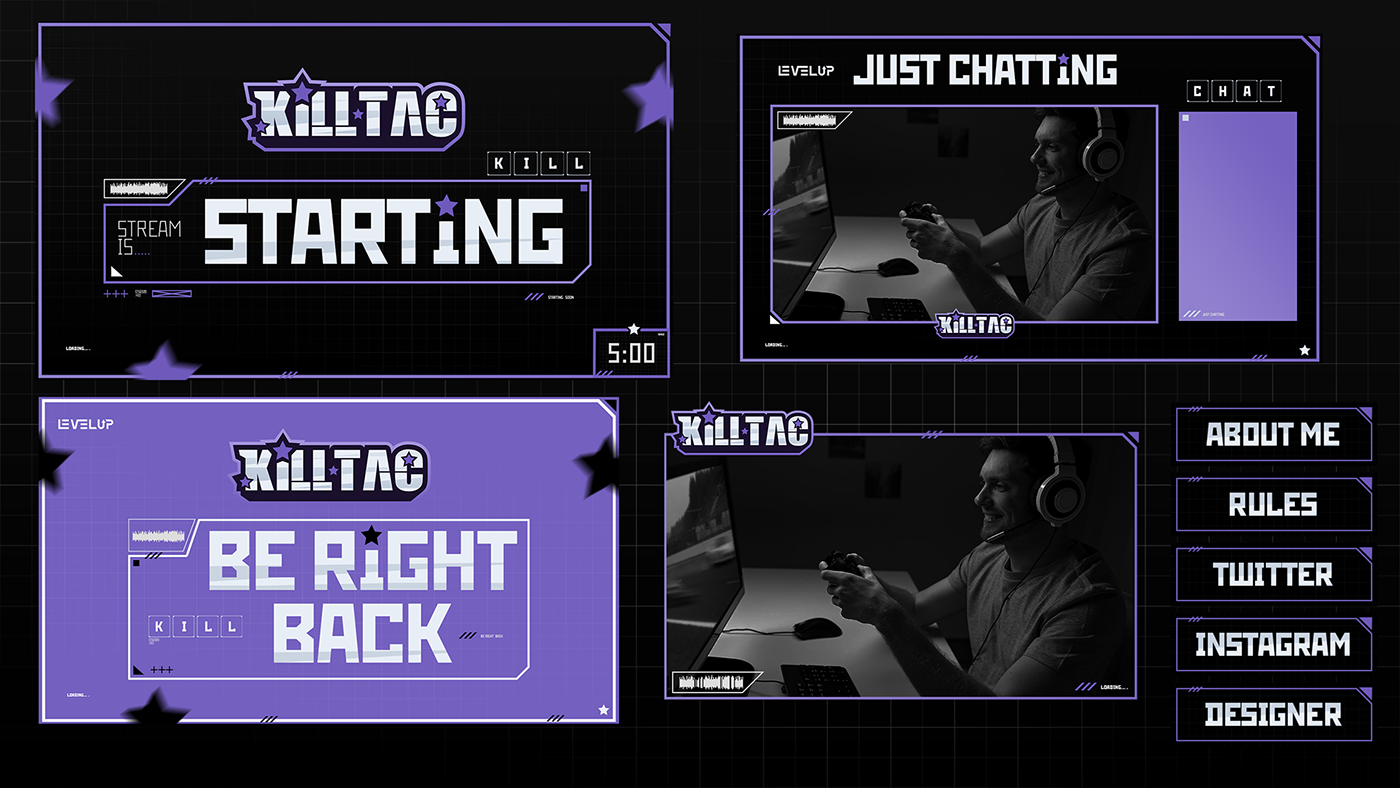 Twitch package graphics Overlay stream stream overlay Stream pack stream packages Twitch Overlay Twitch Overlays