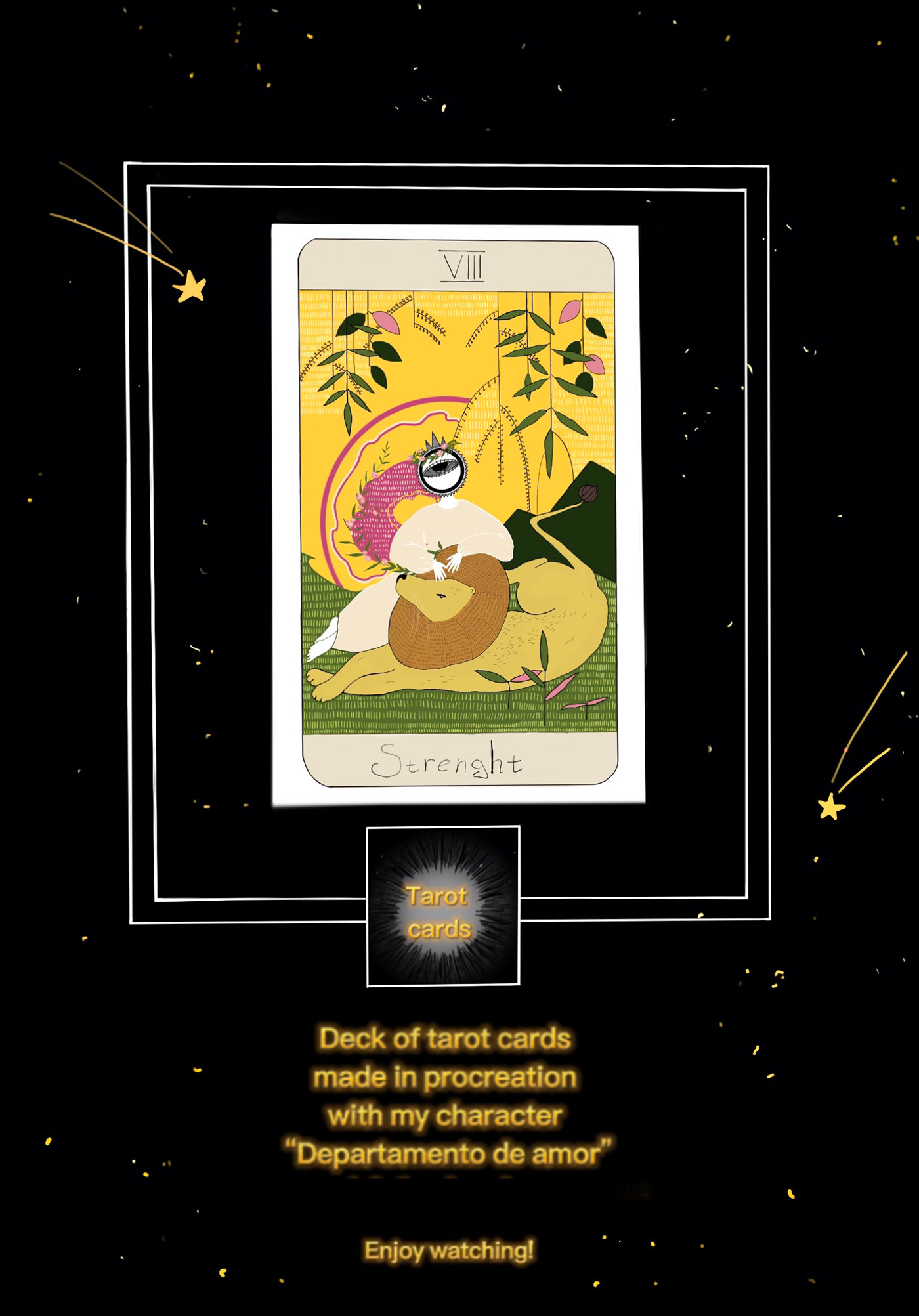 ILLUSTRATION  Tarot Cards tarot Magic   Digital Art  artwork Drawing  digital illustration Character design  sketch