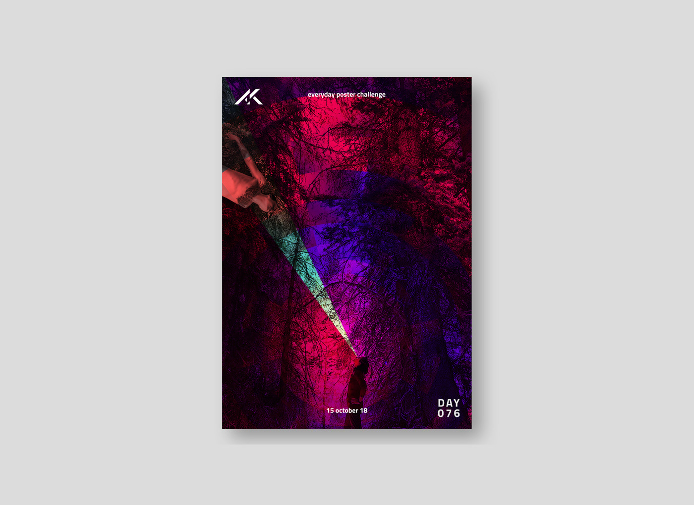 poster posteraday digital art abstract AKartwork collage creation print gradient