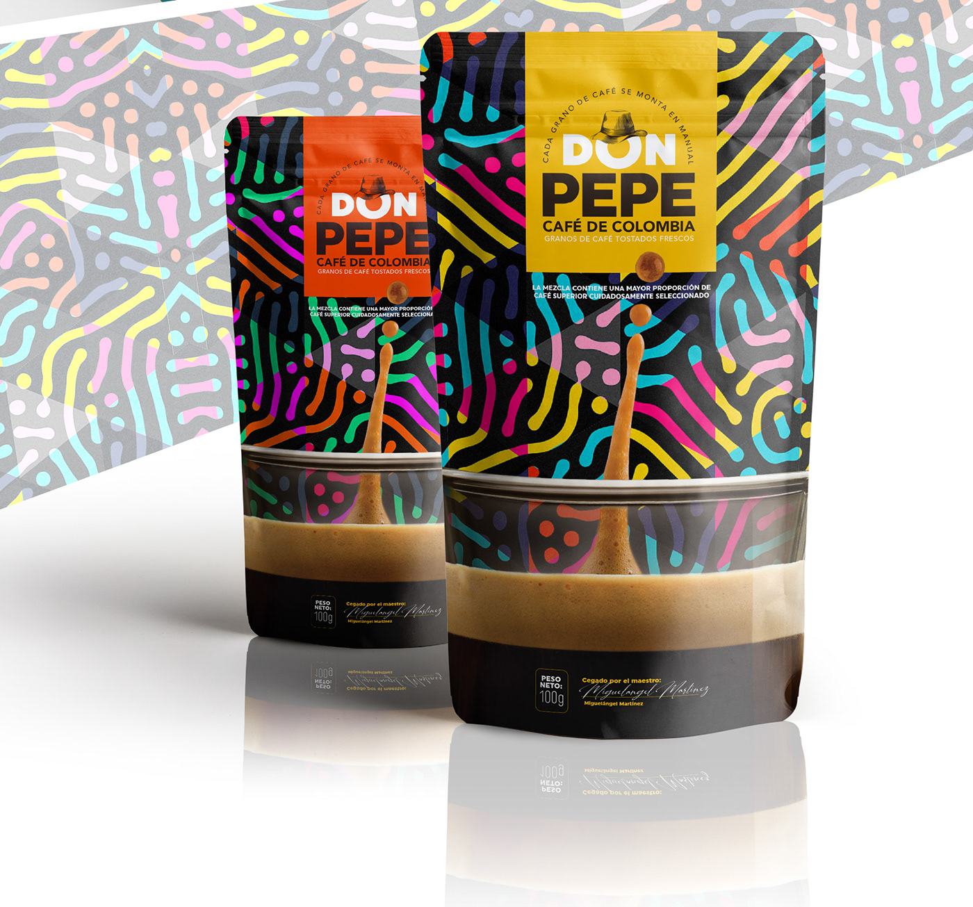 brand identity Coffee design Food  Logo Design Packaging packaging design