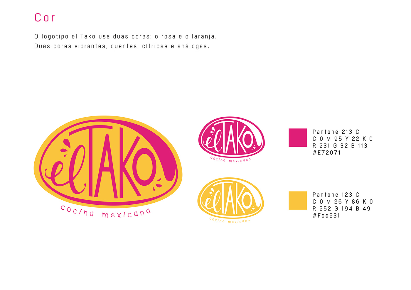 marca brand type Logomarca Logotipo Mexicano Mexican Food identidade visual Manual de Marca manual de uso