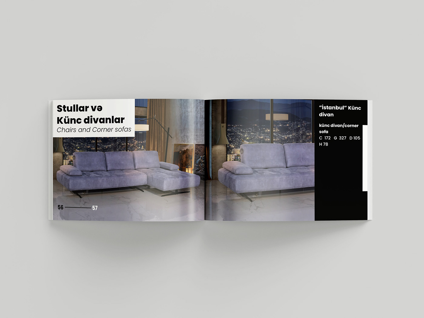catalog furniture classic design modern Modern Design Catalogue brochure catalog design furniture design  graphic design 