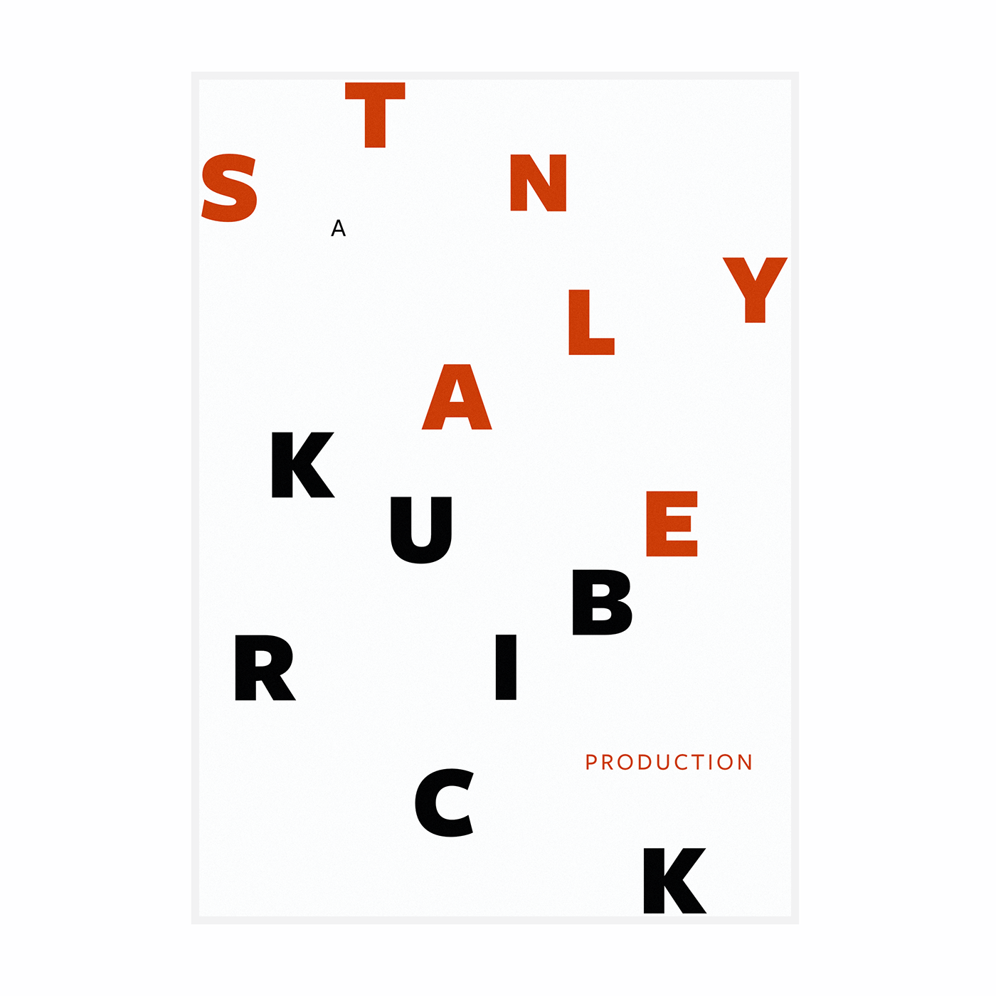 ILLUSTRATION  Kubrick Poster Design