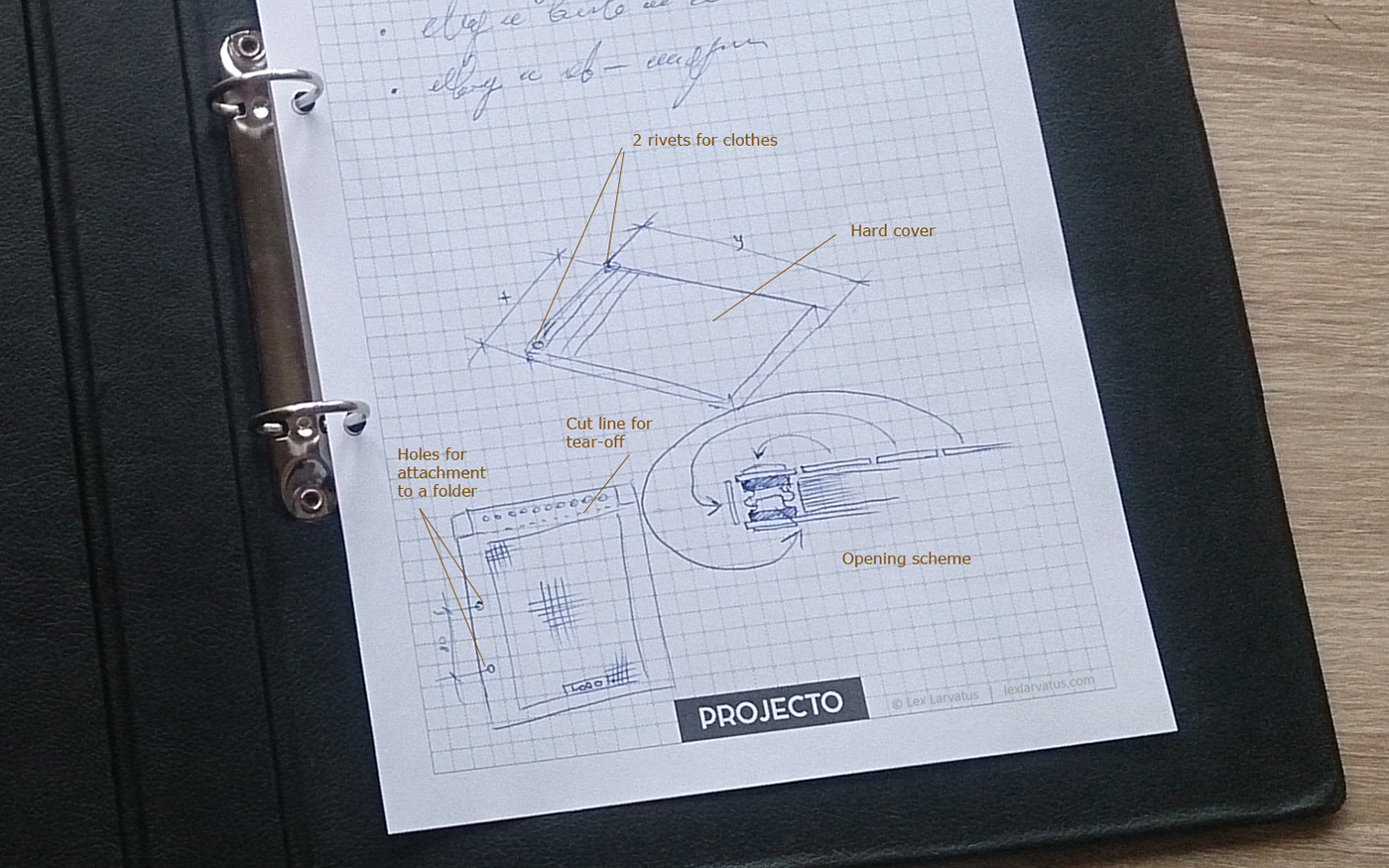 DIY notebook handmade product