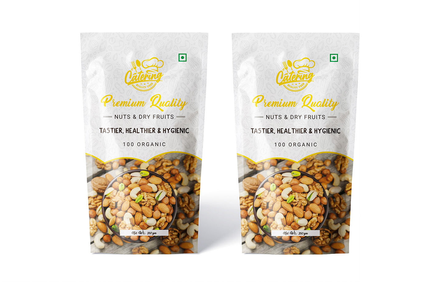 This is My New Project Nuts Pouch Packaging Design