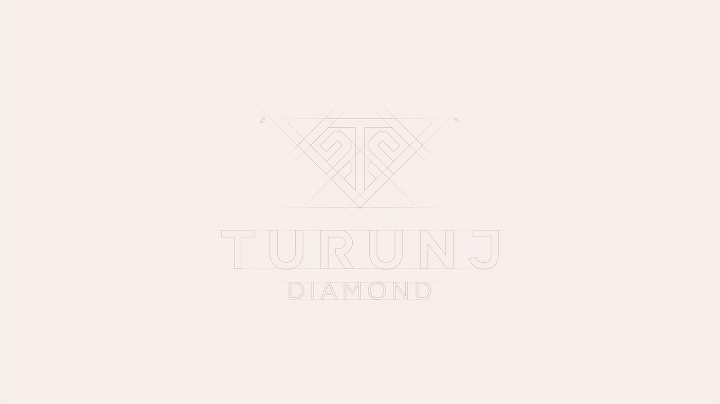branding  diamond  graphic design  identity Illustrator jewelry logo logomark mark symbol