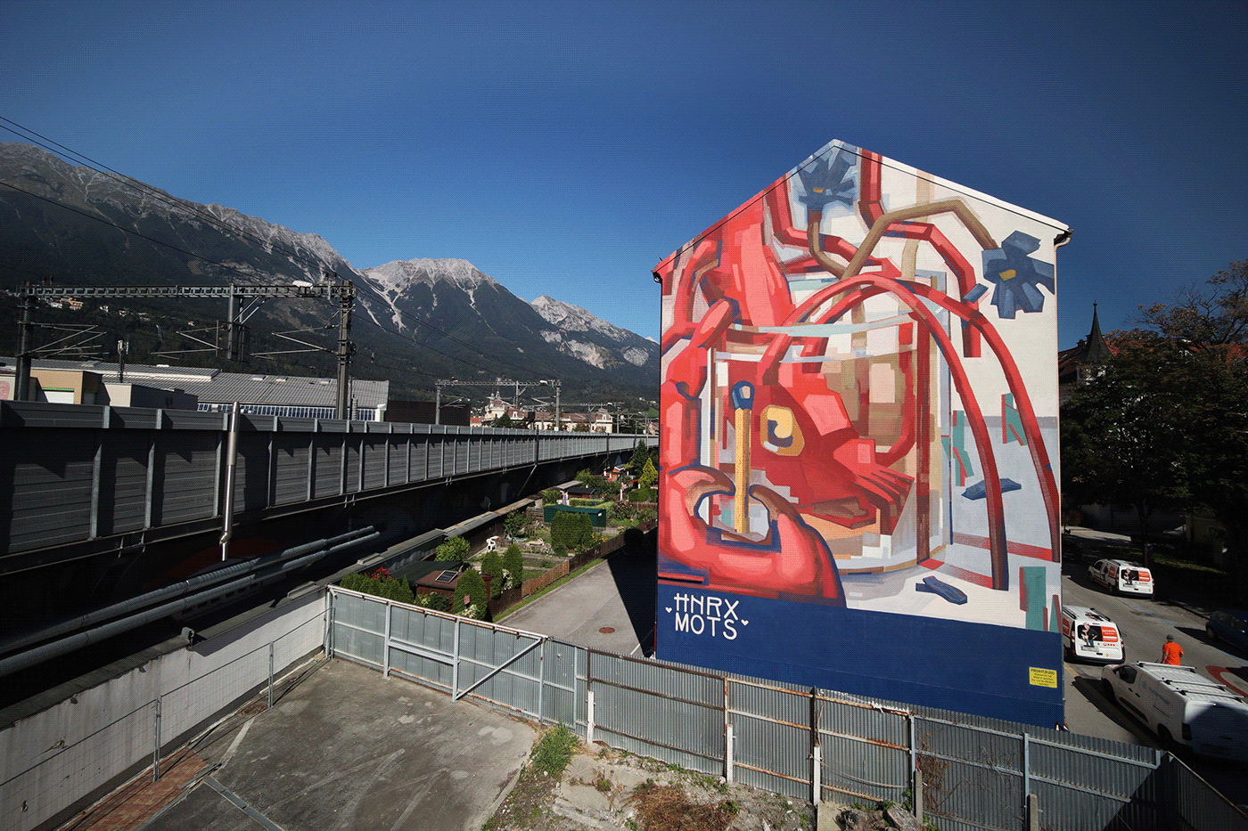 austria contemporary Mural painting   Street Street Art  Urban urban art wall wall art